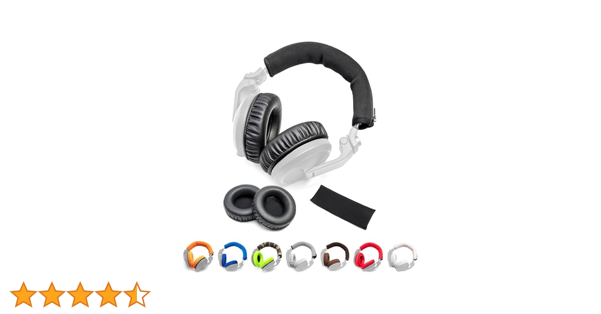 Pioneer DJ/ヘッドホン/HDJ-S7 イヤーパッド新品交換済み Pioneer DJ HC-EP0601 合皮製 イヤーパッド (2個入り) [ HDJ-X7